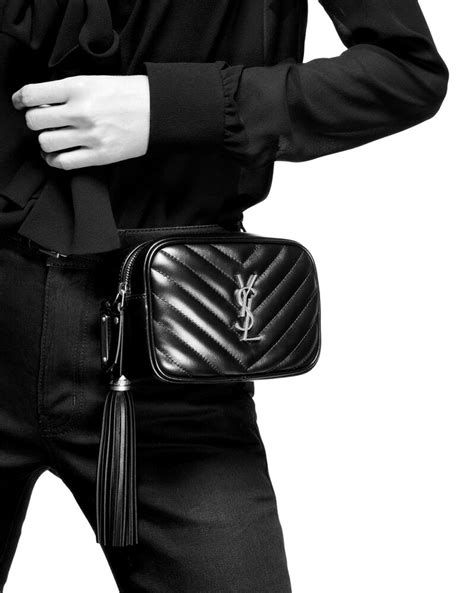 ysl lou belt bag in quilted leather|YSL nylon belt bag.